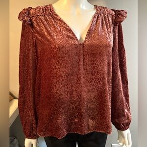 NWT S Tanya Taylor Lucy Top In Rose